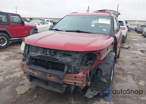 2016 Ford Explorer Xlt из США, поврежденный, VIN 1FM5K7D80GGA43694